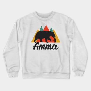 Tamil Mom Mother's Day Amma Momma Bear Crewneck Sweatshirt